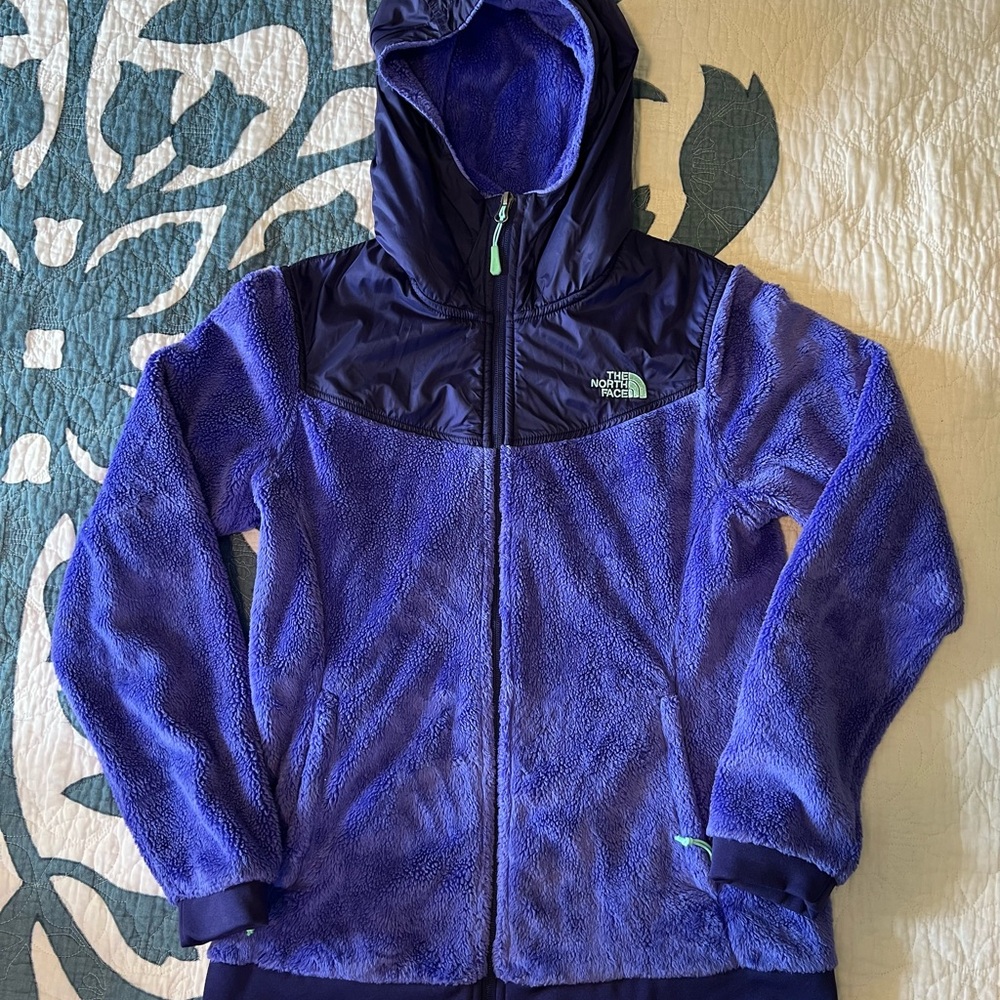 The North Face Womens Purple Fleece Hoodie